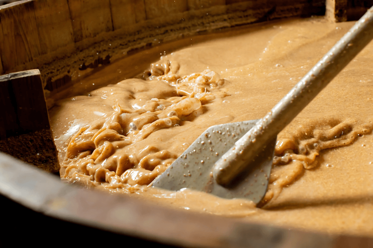 Fermentation process at the Baltimore Spirits Company